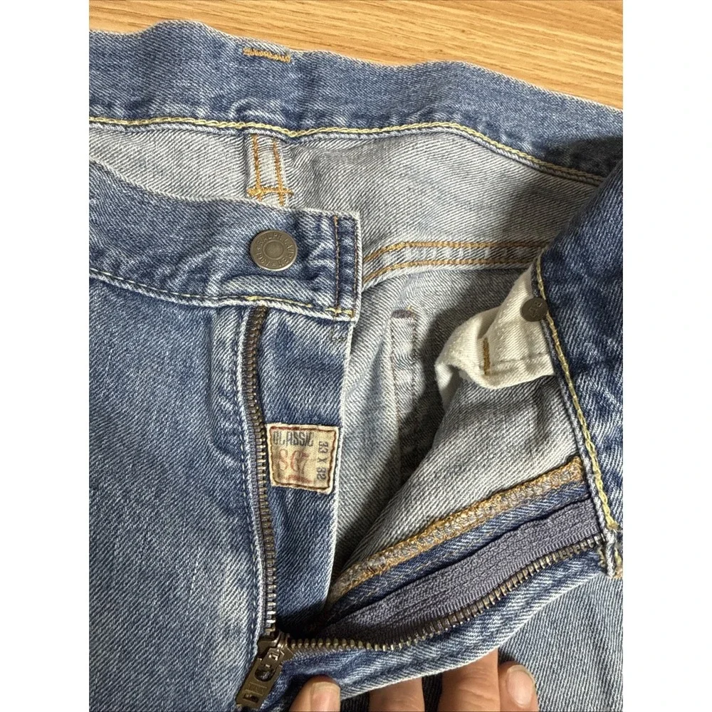 Polo Ralph Lauren Classic 867 Jeans Mens 33x32 Blue Straight Leg Denim